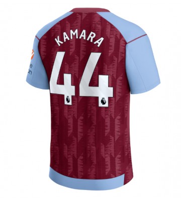 Aston Villa Boubacar Kamara #44 Hemmatröja 2023-24 Kortärmad